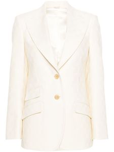 Gucci single-breast wool blazer - Tons neutres