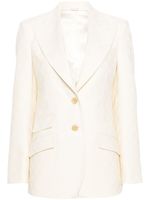 Gucci single-breast wool blazer - Tons neutres