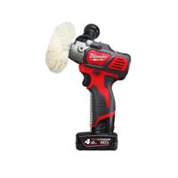 Milwaukee M12 BPS-421X Accu polijst-/schuurmachine 12V 2.0Ah + 4.0Ah in HD-Box - 4933447799