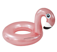 Flamingo zwemband roze opblaasbaar