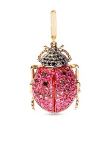 Annoushka pendentif Ladybird Locket en or 18ct serti de pierres variées