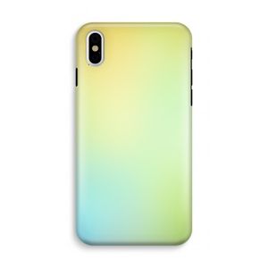 Minty mist pastel: iPhone XS Tough Case