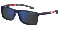 Carrera sportzonnebril 4016/S heren cat.3 blauw/rood
