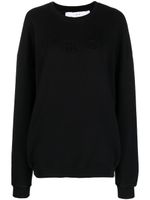 IRO sweat Solene à logo intarsia - Noir