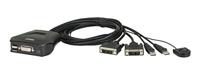 Aten CS22D USB/DVI KVM-switch (2-poort)