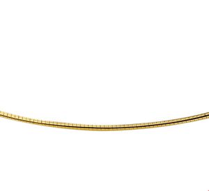 TFT Collier Geelgoud Omega Rond 1,5 mm