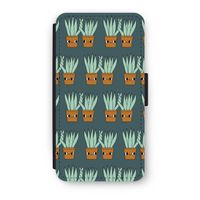 Sansevieria: iPhone XS Flip Hoesje