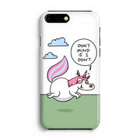 Unicorn: iPhone 8 Plus Volledig Geprint Hoesje - thumbnail