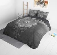 DreamHouse Bedding Talo - Grijs Lits-jumeaux (240 x 220 cm + 2 kussenslopen)