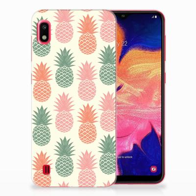 Samsung Galaxy A10 Siliconen Case Ananas Samsung Galaxy A10 Siliconen Case Ananas