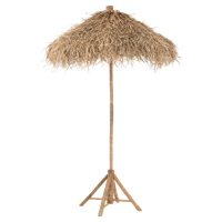 J-Line Parasol op Voet Bamboe