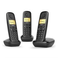 Gigaset A270 Trio DECT Telefoon Zwart - thumbnail