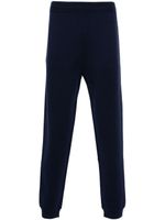 Gucci pantalon de jogging à logo brodé - Bleu