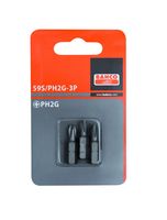 Bahco 3xbits ph2g 25mm 1/4" standard | 59S/PH2G-3P - thumbnail