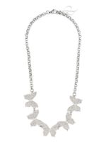 Blumarine collier serti de cristaux - Argent