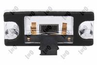 Kentekenlamp ABAKUS, Inbouwplaats: Aan beide zijden, u.a. fÃ¼r Audi