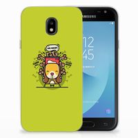 Samsung Galaxy J3 2017 Telefoonhoesje met Naam Doggy Biscuit