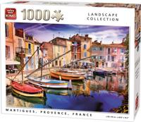 King legpuzzel Martigues 68 x 49 cm karton 1000 stukjes