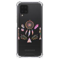 Samsung Galaxy A12 Stevig Bumper Hoesje Boho Dreamcatcher - thumbnail