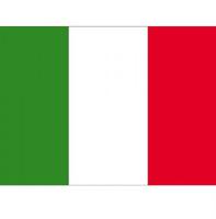 Vlag van Italie stickers - 7 x 10 cm - landen versiering/feestartikelen - thumbnail