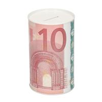 10 eurobiljet spaarpot - 8 x 13 cm - spaarpotten voor kinderen   -