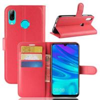 Huawei P30 Lite Wallet Case met Magnetische Sluiting - Rood - thumbnail