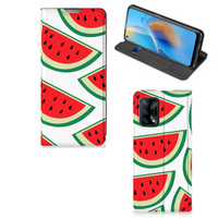 OPPO A74 4G Flip Style Cover Watermelons - thumbnail