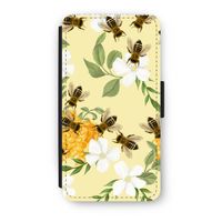 No flowers without bees: iPhone X Flip Hoesje - thumbnail