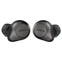 Jabra Elite 85t True Wireless Earbuds - Jabra Advanced Active Noise Cancellation with Long Battery Life and Powerful Speakers - Wireless Charging Case - Titanium Black