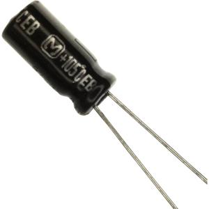 Panasonic Elektrolytische condensator Radiaal bedraad 2 mm 4.7 µF 63 V 20 % (Ø) 5 mm 1 stuk(s)