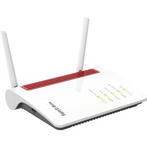 FRITZ!Box 6850 5G draadloze router Gigabit Ethernet Dual-band (2.4 GHz / 5 GHz) Zwart, Rood, Wit