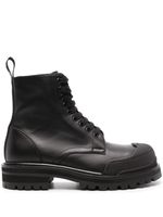 Marni bottines en cuir - Noir