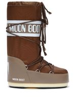 Moon Boot après-ski à bande logo - Marron