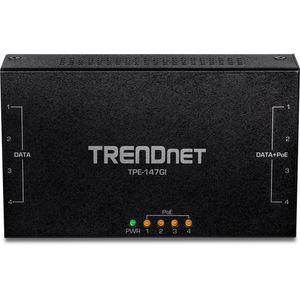 TrendNet TPE-147GI PoE-injector 10 / 100 / 1000 MBit/s IEEE 802.3at (25.5 W)