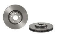 Remschijf COATED DISC LINE BREMBO, Remschijftype: Binnen geventileerd, u.a. für Ford, Ford Usa