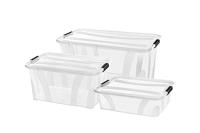 Siena Home Opbergdoos Anzio set van 3 7 l, 14 l, 32 l