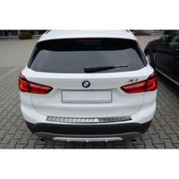 RVS Bumper beschermer passend voor BMW X1 F48 2015- 'Ribs' AV235088 - thumbnail