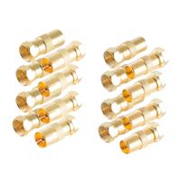 Shiverpeaks BS15-301214 F-Coax-adapterset Verguld Aansluitingen: F-stekker, F-bus, Coax-bus IEC, Coax-stekker IEC 1 set(s)