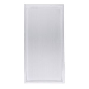 BWS Inbouwnis | 30x60x7cm | RVS Mat Wit