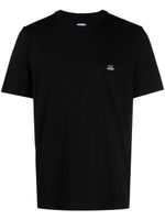 C.P. Company t-shirt en coton à patch logo - Noir - thumbnail