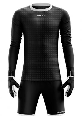 Jartazi keeperskleding Genoa polyester junior zwart/wit Jartazi keeperskleding Genoa polyester junior zwart/wit