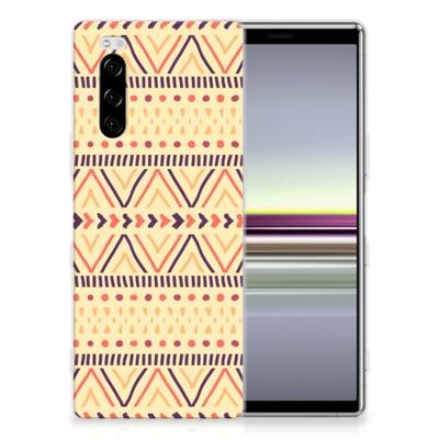 Sony Xperia 5 TPU bumper Aztec Yellow