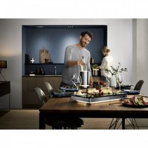 WMF KITCHENminis 61.3022.5905 voedingopwarmer Zwart, Roestvrijstaal