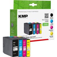 KMP Inktcartridge vervangt Canon PGI-2500BK XL, PGI-2500C XL, PGI-2500M XL, PGI-2500Y XL Compatibel Combipack Zwart, Cyaan, Magenta, Geel C103V 1565,0050 - thumbnail