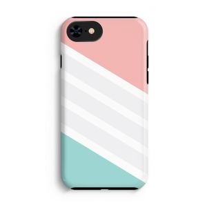 Strepen pastel: iPhone 7 Tough Case