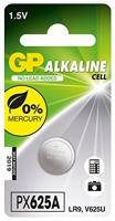 GP alkaline knop batterij blister compatibel, LR9/V625U, 190 mAh
