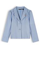 NoNo Meisjes blazer lurex pique - Dip - Provence blauw