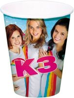 K3 Bekers 250ml 8 stuks