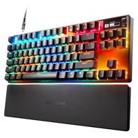 SteelSeries Apex Pro TKL HyperMagnetic-gamingtoetsenbord – 's Werelds snelste toetsenbord – Aanpasbare activering – Tenkeyless voor e-sports – RGB – PBT-keycaps – USB-A – Amerikaanse QWERTY-indeling