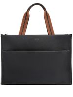 Zegna deerskin tote bag - Noir